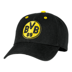 这款黑色多特蒙德（BVB）棒球帽配有黄色俱乐部徽标，并印有“BVB 09”字样，是多特蒙德足球俱乐部球迷的理想之选。