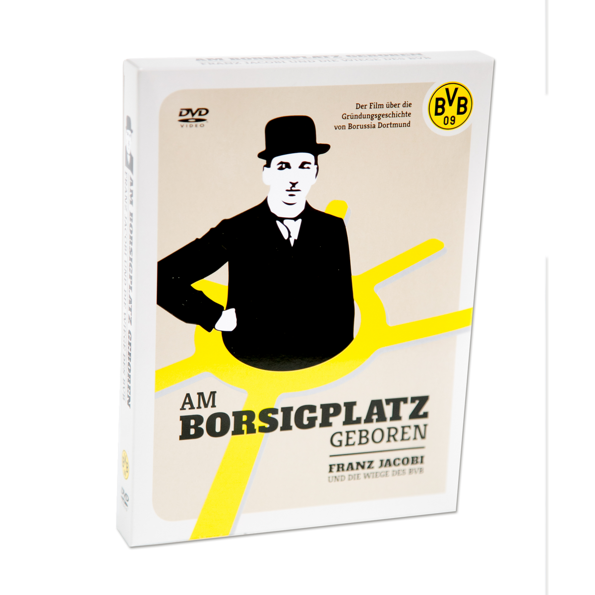 DVD “Am Borsigplatz geboren” sulla storia della fondazione del Borussia Dortmund e su Franz Jacobi, articolo ufficiale per i tifosi.