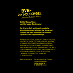 Gel doccia 2in1 del BVB con una fragranza rinfrescante al limone e all'aloe vera, che nutre la pelle. Articolo ufficiale del Borussia Dortmund, ideale per la cura quotidiana.