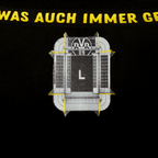 Maglietta da uomo del BVB nei colori nero e giallo, con il logo SIGNAL IDUNA PARK e una scritta che salta all’occhio sul colletto.