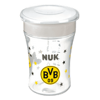 BVB-Magic-Cup mit schwarzgelber Gestaltung und BVB-Logo, idealer Trinkbecher für Babys im Borussia Dortmund Design.