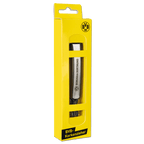 BVB-Korkenzieher in einer gelben Verpackung mit Sichtfenster und Borussia Dortmund Logo, ideal als Fanartikel und praktisches Accessoire.