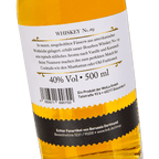500 ml de whisky bourbon BVB con un 40 % vol., embotellado en una elegante botella. Auténtico artículo para aficionados del Borussia Dortmund, ideal para cócteles o como regalo.