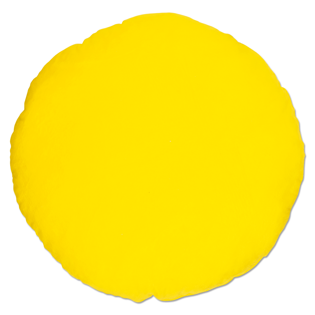 Cuscino rotondo nei colori nero e giallo, articolo ufficiale per i tifosi del Borussia Dortmund, ideale come elemento decorativo o come comodo accessorio.
