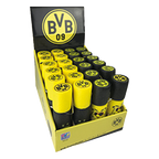 带队徽的黑色和黄色多特蒙德（BVB）泡沫发射器，装在展示盒中，是多特蒙德球迷的理想之选。