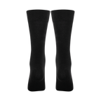 Lote de dos pares de calcetines negros de estilo business del BVB con un diseño sencillo, ideales como complemento para los aficionados.