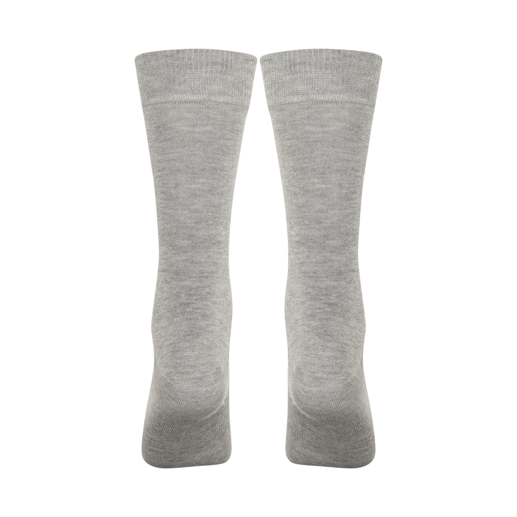 Calcetines grises de negocios del BVB en un pack de 2, artículos ideales para los aficionados, tanto para el día a día como para la oficina.
