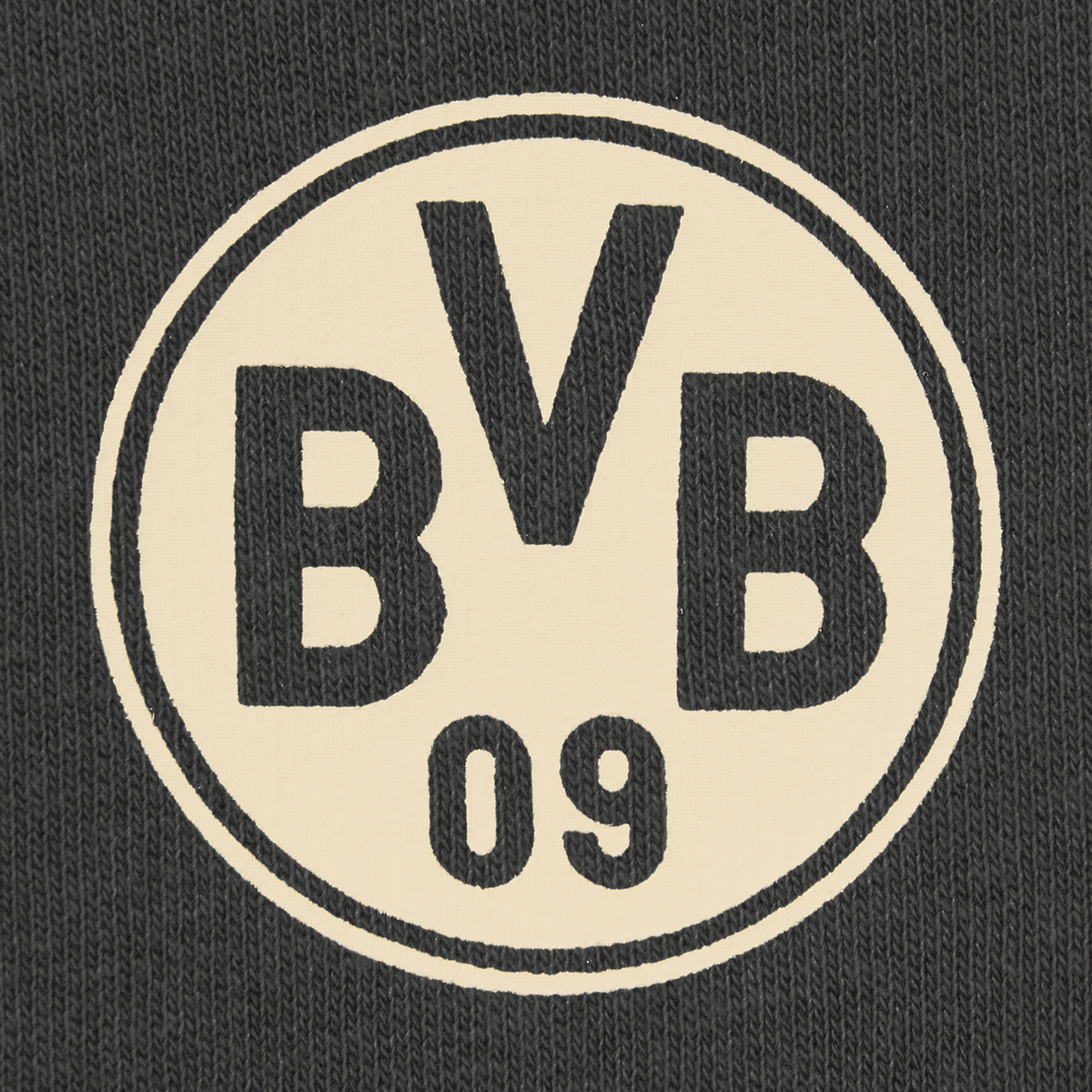Jersey de cuello redondo para mujer en color gris con el logotipo del BVB de alta calidad en la parte delantera, ideal para las seguidoras del Borussia Dortmund.