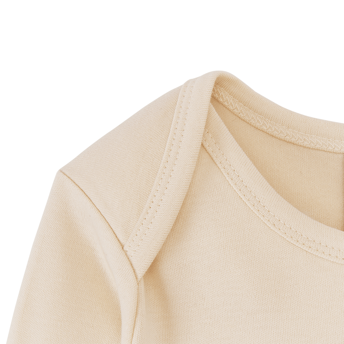 Body per neonati del BVB color beige della collezione “Save the Bees”, ecologico e perfetto per i piccoli tifosi del BVB.