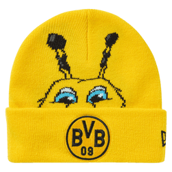La gorra amarilla del BVB de New Era para niños pequeños lleva un diseño de EMMA y el emblemático logotipo del BVB 09, y es un complemento perfecto para los jóvenes aficionados del Borussia Dortmund.