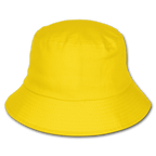 Sencillo sombrero de pescador del BVB en color amarillo, ideal como complemento para los aficionados del Borussia Dortmund.