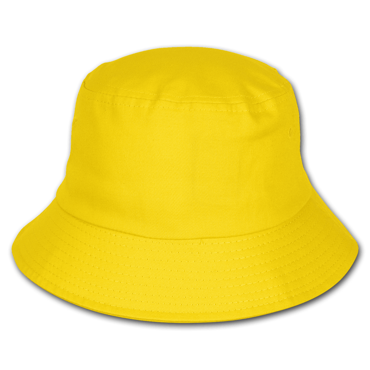 Sencillo sombrero de pescador del BVB en color amarillo, ideal como complemento para los aficionados del Borussia Dortmund.