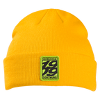 Berretto BVB Urban giallo con logo ricamato del Borussia Dortmund e l'anno 1909, ideale per le giornate fredde e come articolo per i tifosi.