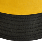 Sombrero de pescador del BVB en colores negro y amarillo, con un diseño llamativo, perfecto para los aficionados del Borussia Dortmund como complemento de moda.