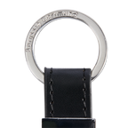 High-quality BVB keychain with a metal ring and black leather, engraved with the Borussia Dortmund logo. The perfect accessory for fans.