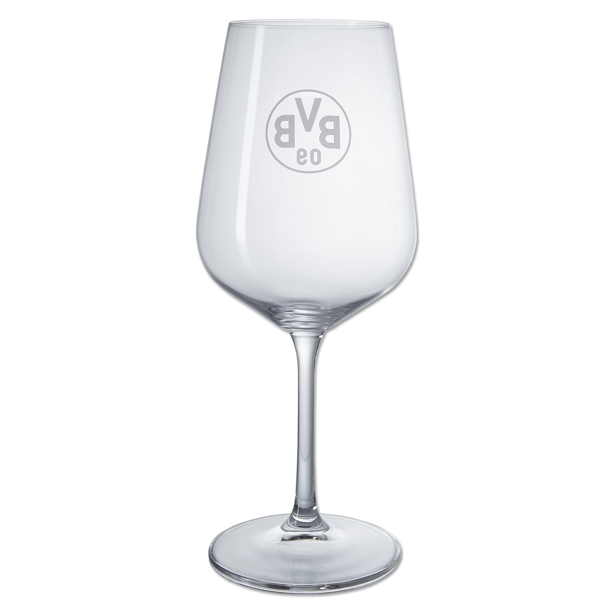 BVB-Weinglas im 2er-Set mit stilvollem Design, BVB-Logo und ideal als Geschenk oder für den Genuss von Wein für Borussia Dortmund-Fans.