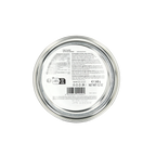 Round BVB butter cookie tin with a 340g capacity, featuring detailed information on the back about ingredients, nutritional information, and shelf life.