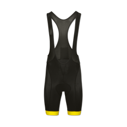 Pantaloncini da ciclismo neri del BVB dal design sportivo con bordi gialli alle caviglie. Ideali per i tifosi del Borussia Dortmund e per gli appassionati di ciclismo.
