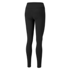 Schwarze Gym Tight für Damen aus der BVB x PUMA Kollektion, optimal für sportliche Aktivitäten und Freizeit.