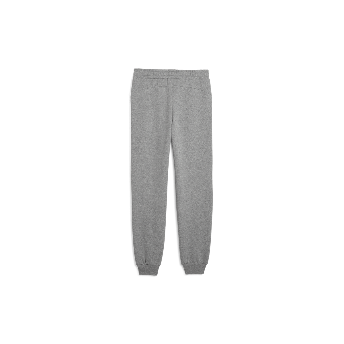 Graue BVB Freizeithose Essential für Kinder in Rückansicht, mit elastischem Bund und bequemer Passform – ideal für Freizeit und Sport.