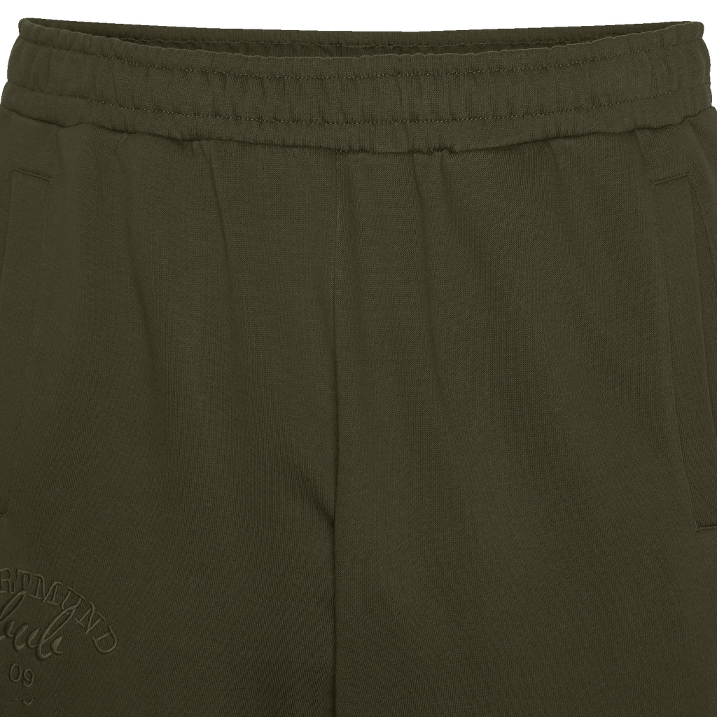 Pantaloni da donna BVB Drift in nero con elastico in vita e discreto logo BVB, ideali per il tempo libero e lo sport.