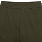 Pantalon de drift BVB pour femme, noir, avec une taille élastiquée et un logo BVB discret, idéal pour les loisirs et le sport.
