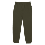 Pantaloni da donna BVB Drift di colore verde, con elastico in vita, tasche laterali e un discreto logo del Borussia Dortmund sulla gamba sinistra. Ideali per il tempo libero e lo sport.