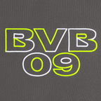 Jersey para mujer del Borussia Dortmund con el logotipo «BVB 09» en colores neón sobre tejido gris oscuro