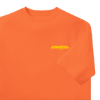 Camiseta «BVB Urban» de color naranja con el logotipo amarillo del Borussia Dortmund en el pecho izquierdo, de manga corta, artículo para los seguidores del Borussia Dortmund.