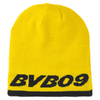 Cappellino reversibile del BVB per bambini nei colori nero e giallo, con un grande logo BVB 09 e un design sportivo.