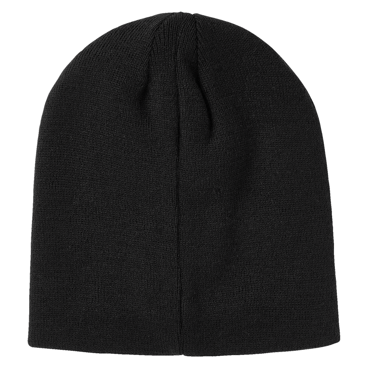 Berretto nero del BVB per bambini, reversibile e dal design semplice, ideale come accessorio per i tifosi.