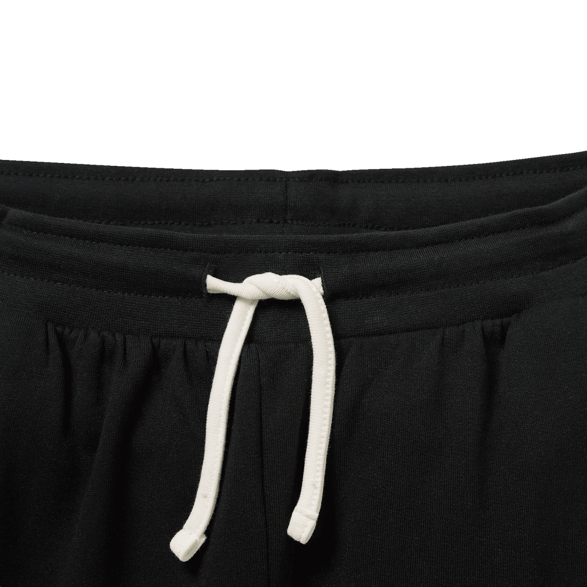 Pantalon de survêtement noir BVB à blocs de couleur pour enfants, avec cordons blancs, coupe confortable et style sportif.