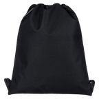 Una borsa da palestra nera del BVB dal design minimalista, ideale per i tifosi e per l'uso quotidiano.