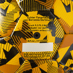 Offizieller BVB Ball Spirit in schwarzgelber Optik, Größe 1, ideal für Fans und Fußballliebhaber, mit Borussia Dortmund Branding.