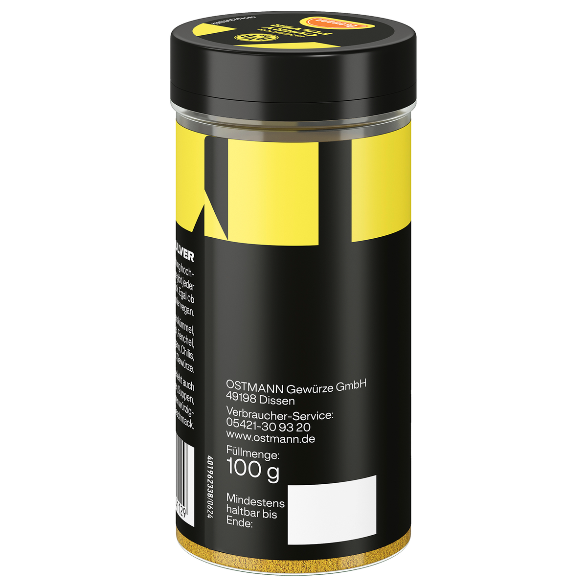 多特蒙德（BVB）曼塔盘套装中的黑色和黄色调味料罐，净含量100克，是球迷的理想之选。