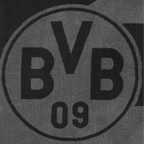 Toalla de baño del BVB en color gris-negro con un gran logotipo del BVB 09, ideal para los aficionados del Borussia Dortmund. Medidas: 70 x 180 cm.