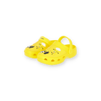 Zoccoli per bambini del BVB nei colori nero e giallo, con motivo EMMA, suola antiscivolo, pratico cinturino sul tallone e fori di ventilazione.