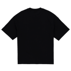 Vue de dos du t-shirt noir « BVB College », un article de supporter haut de gamme issu de la collection 2025.