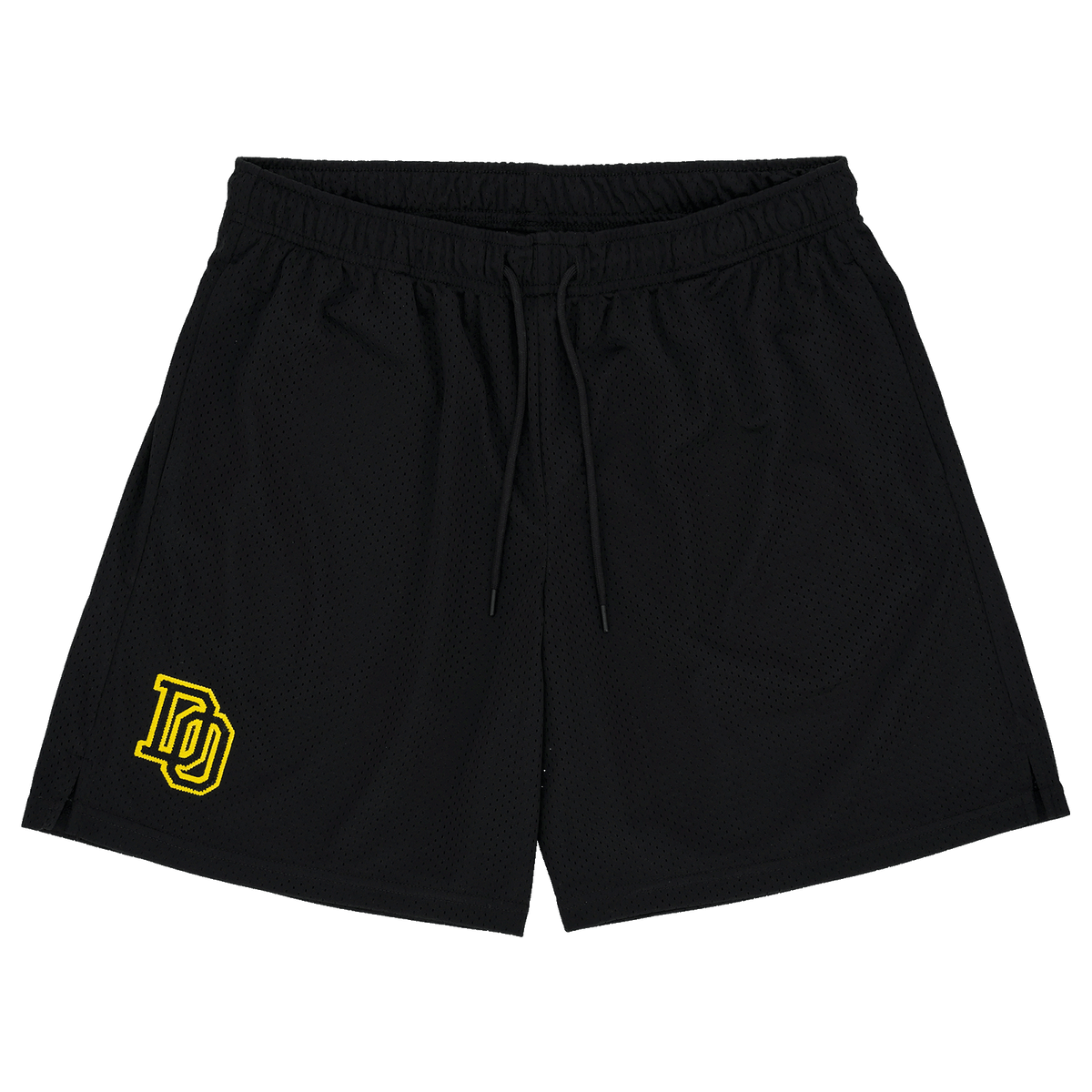 Pantaloncini da college neri del BVB con logo DO giallo. Comoda fascia elastica in vita con cordoncino per una vestibilità ottimale. Ideali per i tifosi e per le attività sportive.