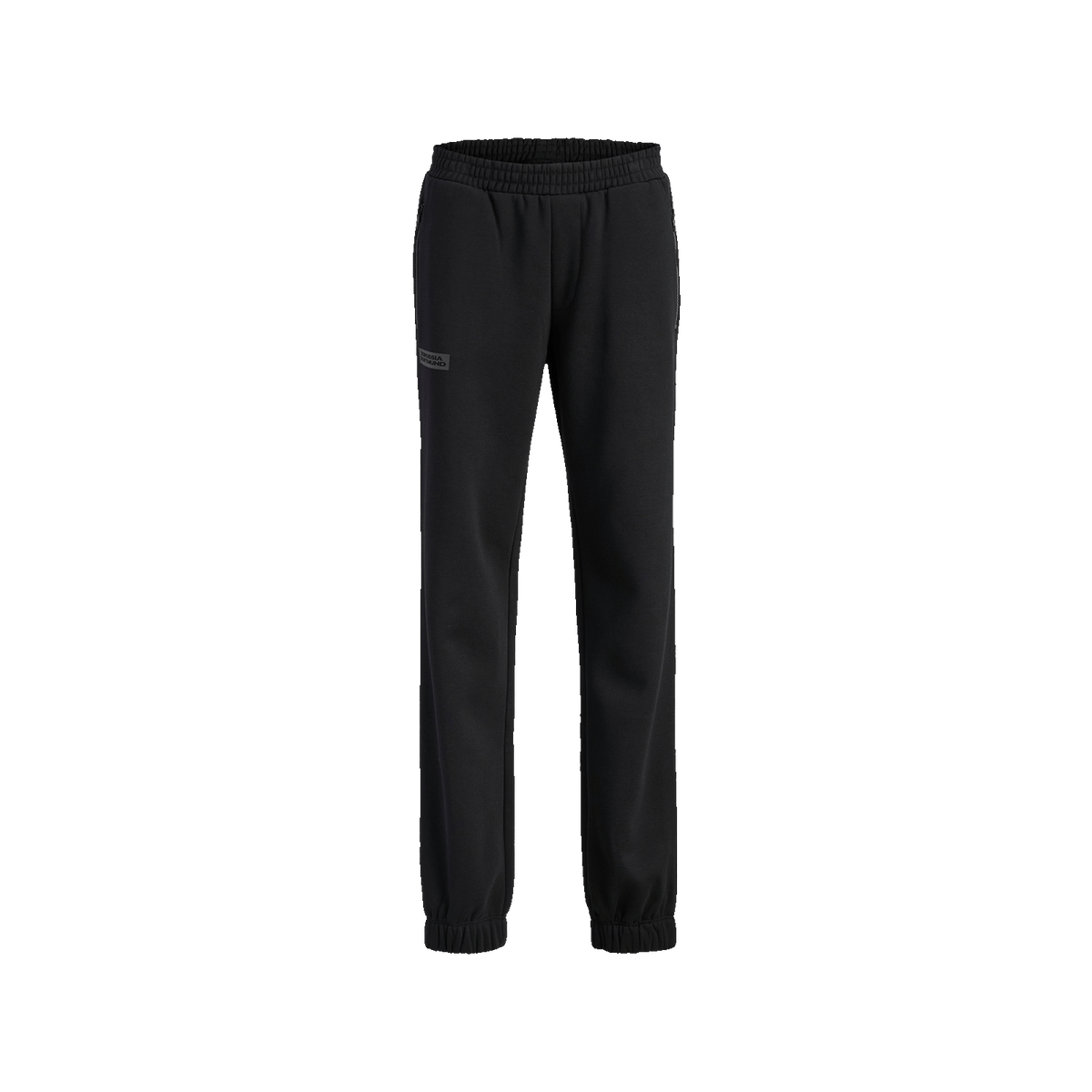 Schwarze BVB-Sweatpants für Kinder aus der Essential-Kollektion, mit elastischem Bund und sportlichem Look, ideal für Fans.