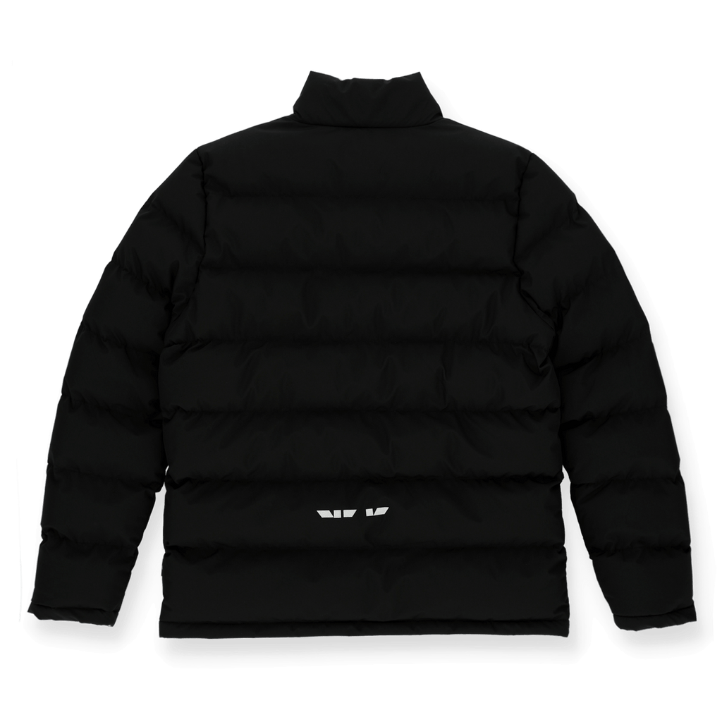 Giacca reversibile nera del BVB con elementi riflettenti, ideale per i tifosi e come abbigliamento invernale.