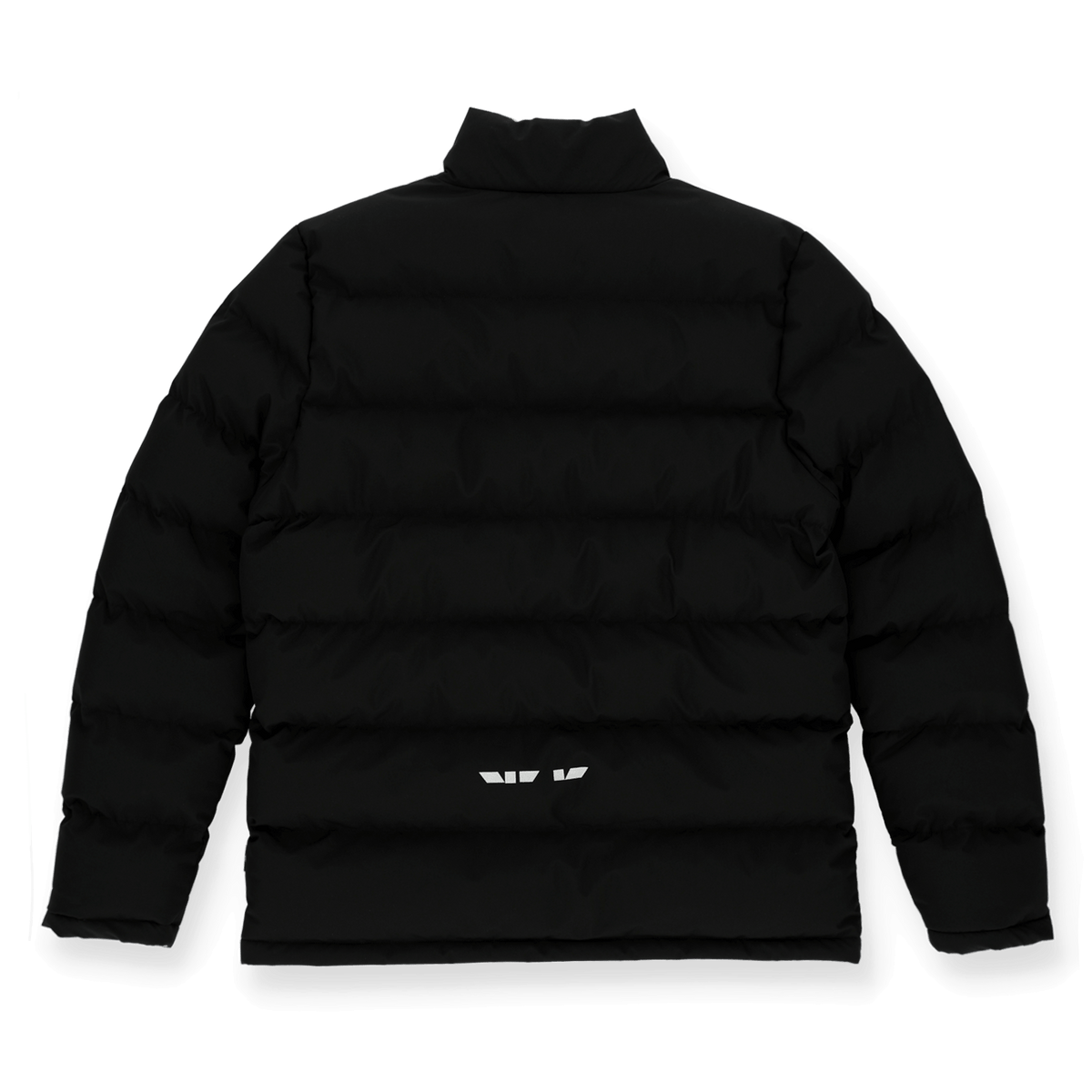 Schwarze BVB-Wendejacke mit reflektierenden Elementen, ideal für Fans und als Winterbekleidung.