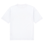 「Echo」コレクションの白いBVB Tシャツの背面。ボルシア・ドルトムントのファンに最適です。