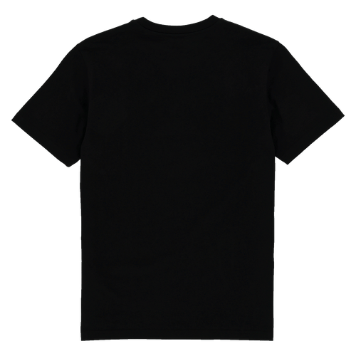 Vue arrière d'un t-shirt noir BVB Core, au design sobre, idéal pour les supporters du Borussia Dortmund.