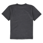 Vue arrière d'un t-shirt noir « Borussia Dortmund Urban » au motif graffiti, idéal pour les supporters et les loisirs.