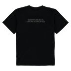 Maglietta nera Urban Tee 1909 del Borussia Dortmund, dal design semplice e con una scritta discreta sul davanti.