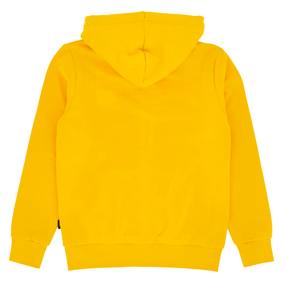 Veste à capuche jaune du BVB, vue de dos. Un design sobre, idéal pour les loisirs et les supporters.