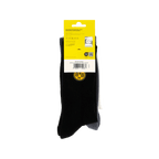 Lote de 3 pares de calcetines «BVB Festival II Icons» en color negro con el logotipo amarillo del BVB, presentados en un atractivo embalaje.
