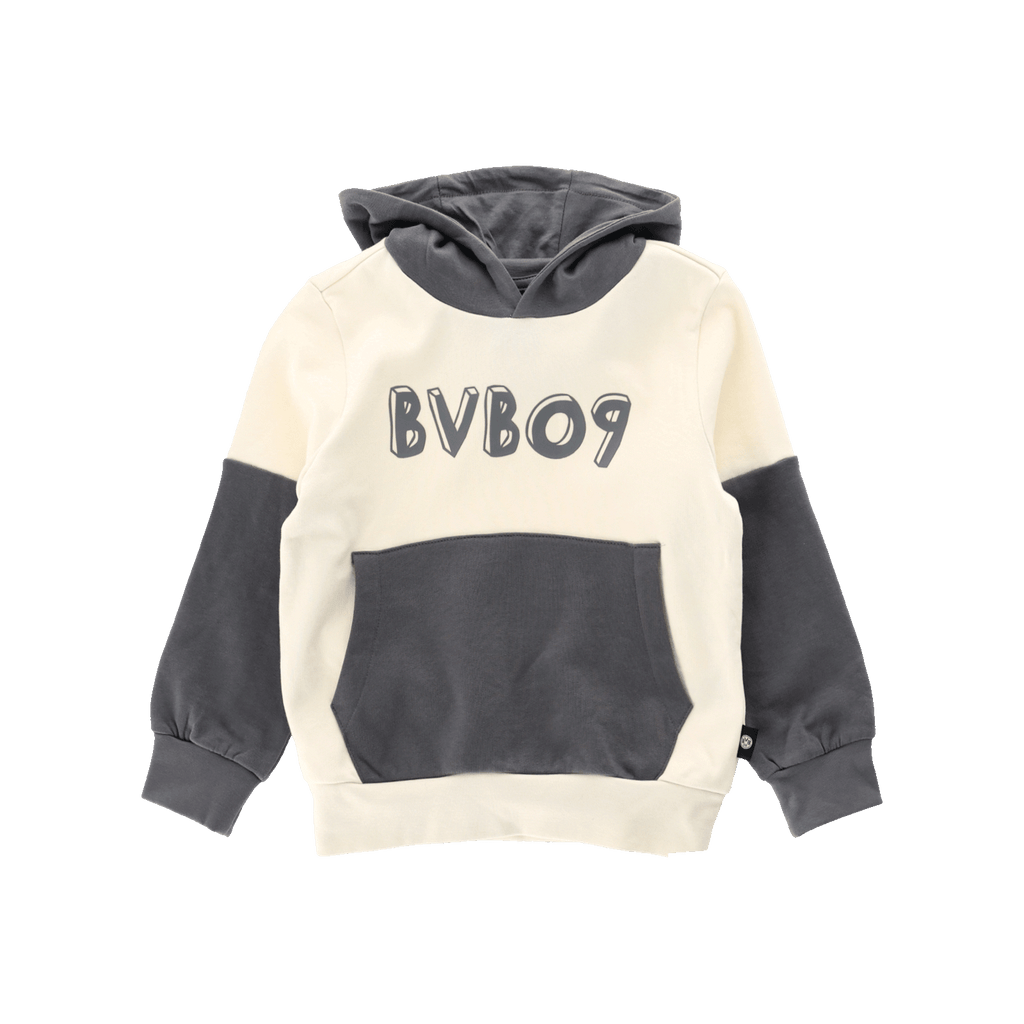 Felpa con cappuccio per bambini con design color block del BVB e grande scritta “BVB09” sul davanti.