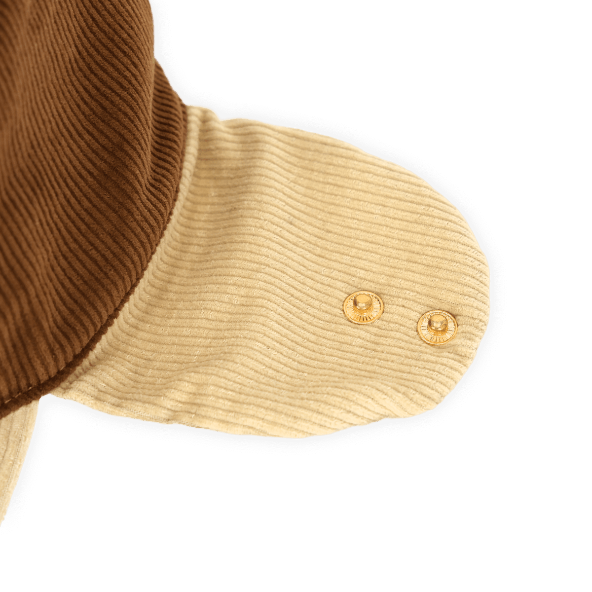 BVB hat for babies and toddlers in black and yellow with a color-block design and the BVB logo—perfect as a fan item.